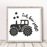 Plotterdatei "Ich bin jetzt ..... Traktor"