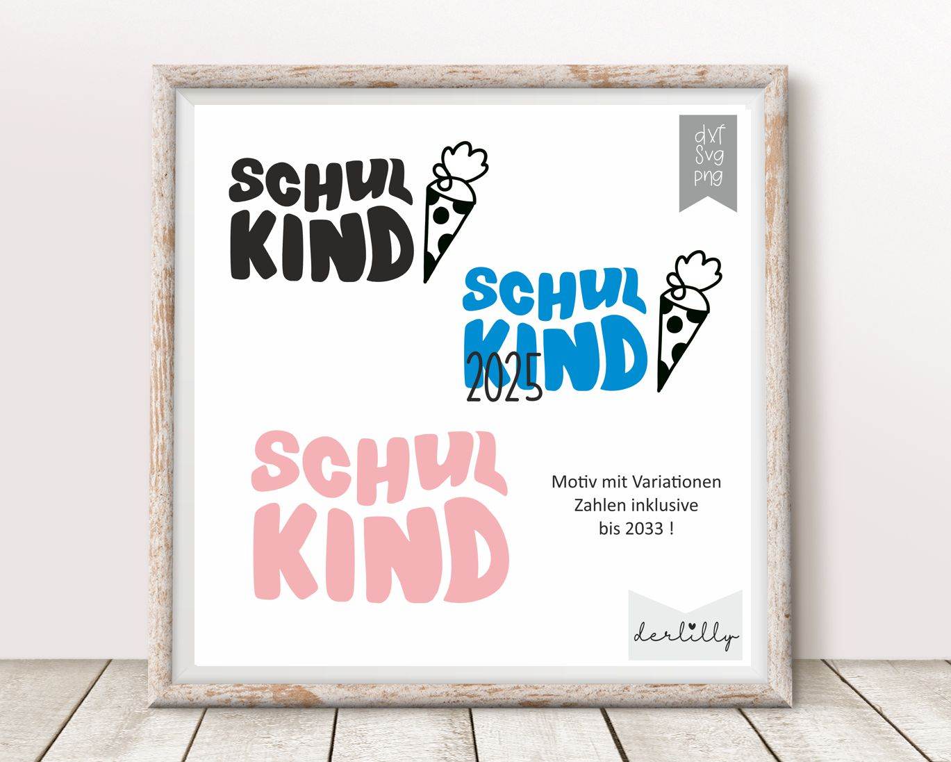 Plotterdatei Schulkind #4 - Sewando