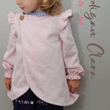 Schnittmuster Cardigan Clara Größen 86-140 - Sewando