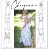 Schnittmuster Kleid Cheyenne Gr. 86 - 158