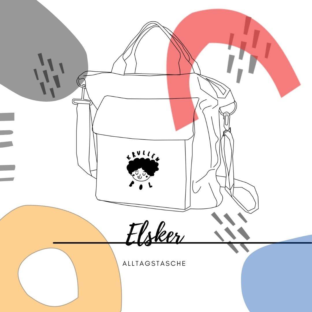 Schnittmuster Tasche Elsker - Sewando