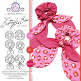 Schnittmuster Freebook Scrunchie ButterflyBow zwei Größen