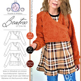 Schnittmuster Beatrix Bolero Gr. 74 bis 164