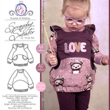 Schnittmuster SpringdaySweater unisex Gr. 74 bis 164