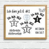 Plotterdatei "Ich bin jetzt...."