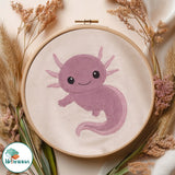 Stickdatei Axolotl 1 in 3 Größen