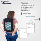 Schnittmuster Tasche „Ganz schön tragbar“ 40x34x8cm