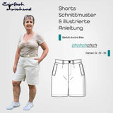 Schnittmuster Shorts „Barfuß durchs Blau“ Damen Gr. 32 - 62