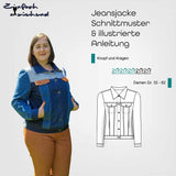 Schnittmuster Jeansjacke „Knopf und Kragen“ Damen Gr. 32 - 62 :