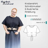 Schnittmuster Knotenshirt „Limonade unter Palmen“ Damen Gr. 32 - 62