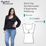 Schnittmuster Shirt/Top „Raff's dir schön“ Damen Gr. 32 - 62