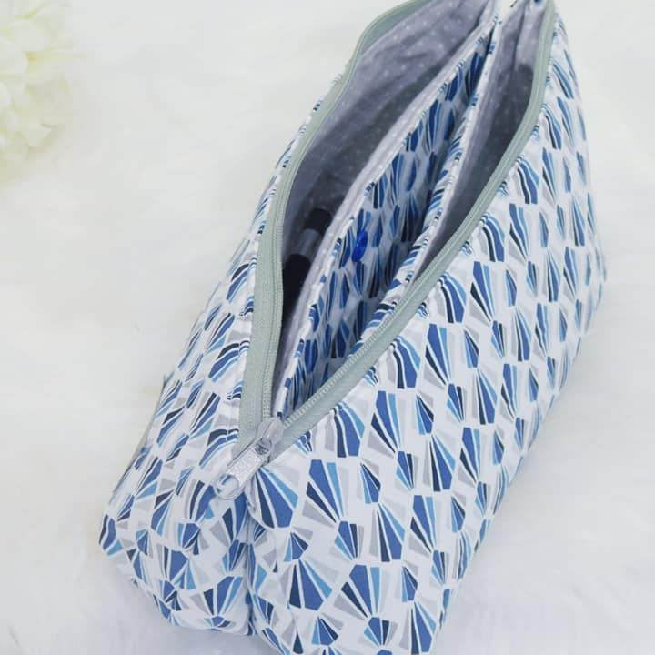 Schnittmuster Tasche Kiki 3in1 Alleskönner / Schlampermäppchen / Abendtasche - Sewando