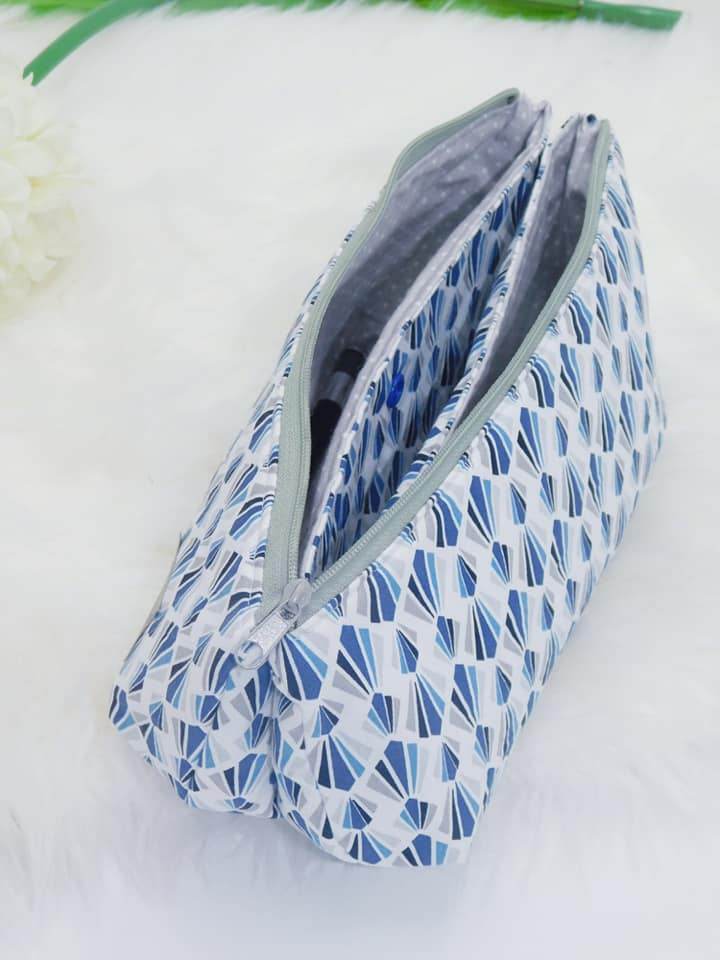 Schnittmuster Tasche Kiki 3in1 Alleskönner / Schlampermäppchen / Abendtasche - Sewando