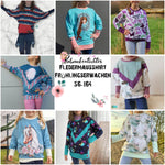 Schnittmuster Frühlingserwachen Kids Fledermausshirt Größe 56-164 - Sewando