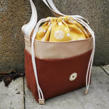 Schnittmuster Handtasche Kordia mit Kordelzug - Sewando