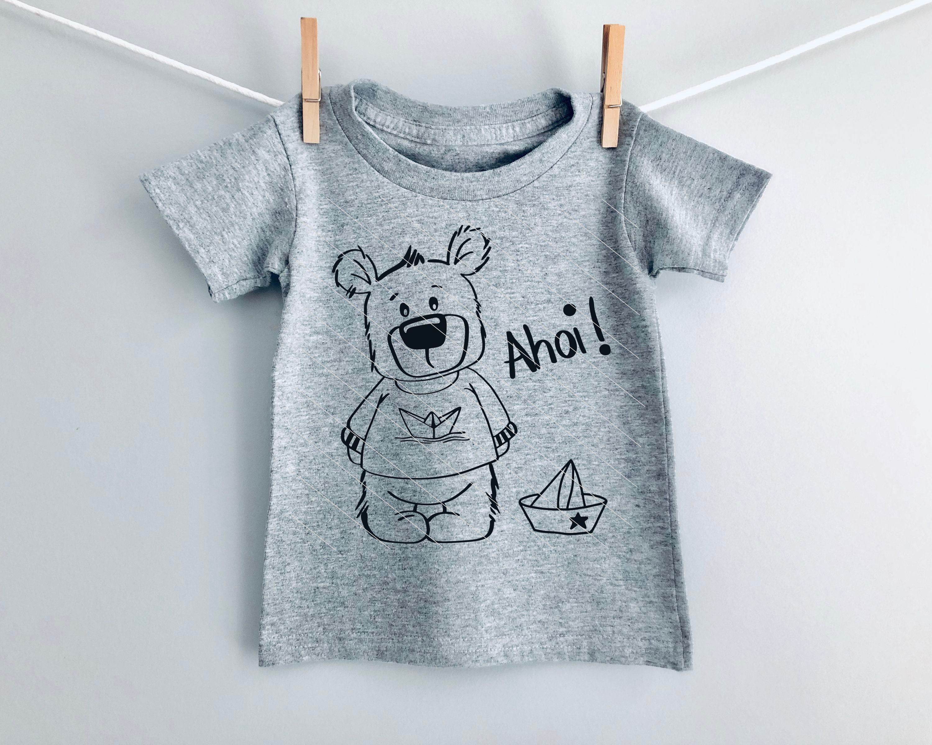 Plotterdatei Ahoi Bear - Sewando