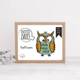 Plotterdatei  "Owl Power"
