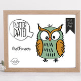 Plotterdatei  "Owl Power"