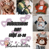 Schnittmuster Drüberziehding Baby Onepiece-Shirt Größe 50-98 - Sewando