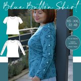 Schnittmuster Shirt "BlueButton"