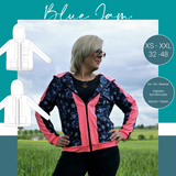 Schnittmuster Sweatjacke "BlueJam"