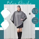 Schnittmuster Poncho "BluePoncho"