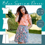 Schnittmuster Kleid "BlueSpringDress" Gr. 32-48