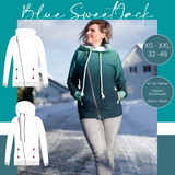 Schnittmuster Sweatjacke "BlueSweetJack"