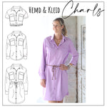 Schnittmuster Hemd & Kleid Charls Gr.32 - 52 - Sewando