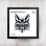 Plotterdatei "Desert Fox"