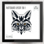 Plotterdatei Desert Fox - Sewando