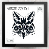 Plotterdatei "Desert Fox"