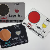 Stickdatei - Mugrug "Besorgniserregend/Besäufniserregend"