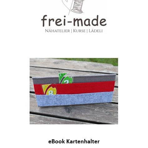 Nähanleitung Kartenhalter - Sewando