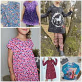 Tunika / Kleid Elisa Gr. 104 - 164 inkl. A0 - Sewando