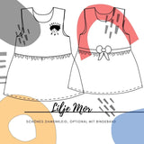 Schnittmuster Kleid Lilje Mor Gr. 32-50 - Sewando