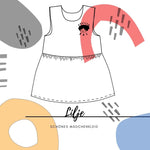 Schnittmuster Mädchenkleid Lilje Gr. 56-164 - Sewando