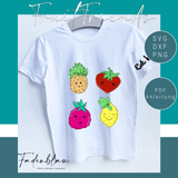 Plottervorlage "FruitFriends"