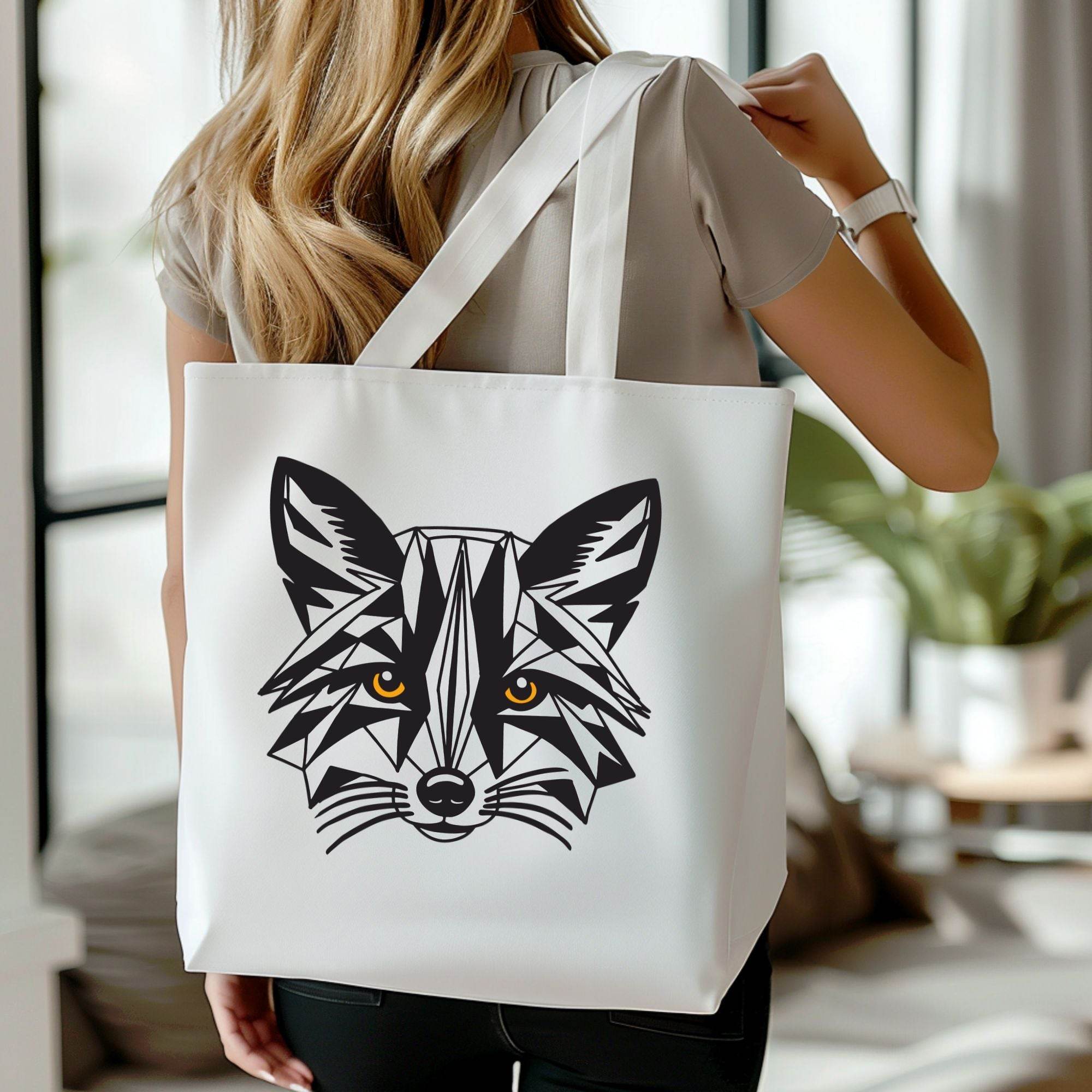 Plotterdatei Geometric Fox - Sewando