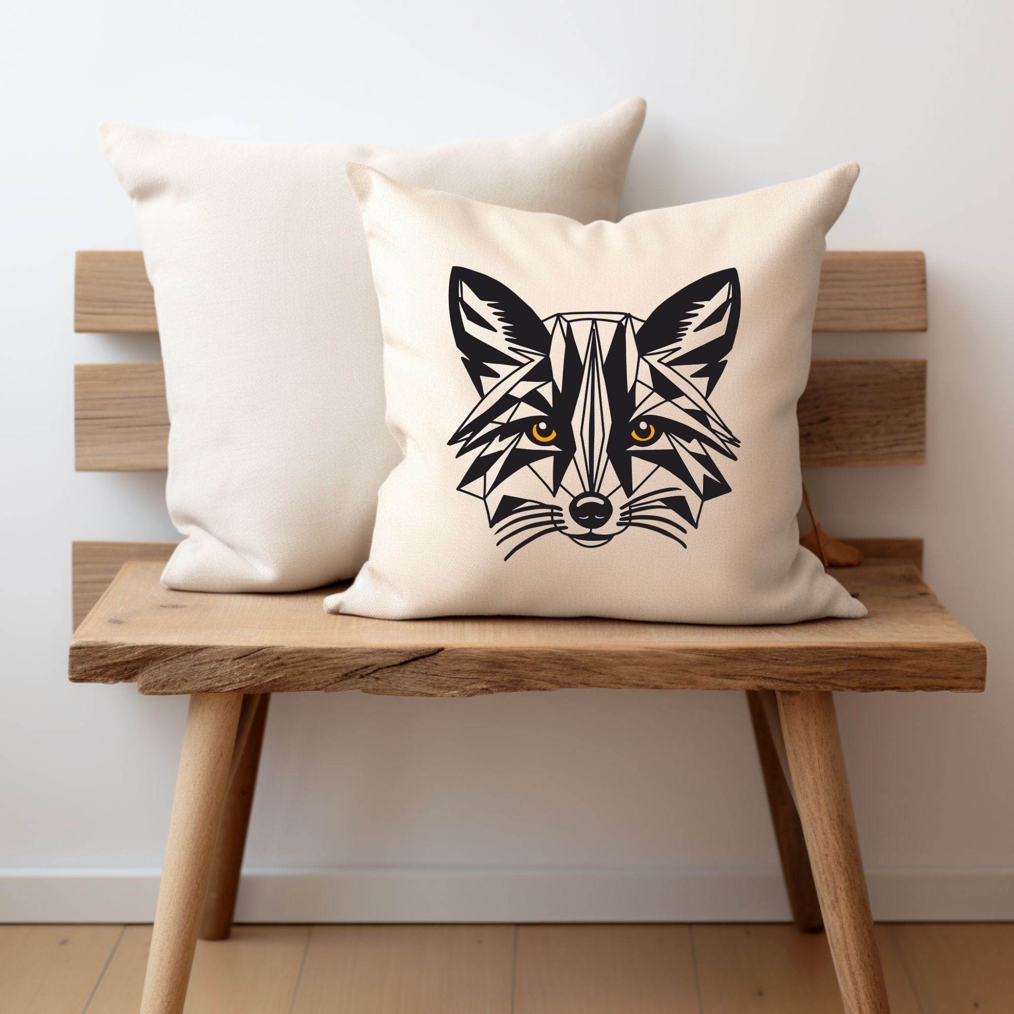 Plotterdatei Geometric Fox - Sewando