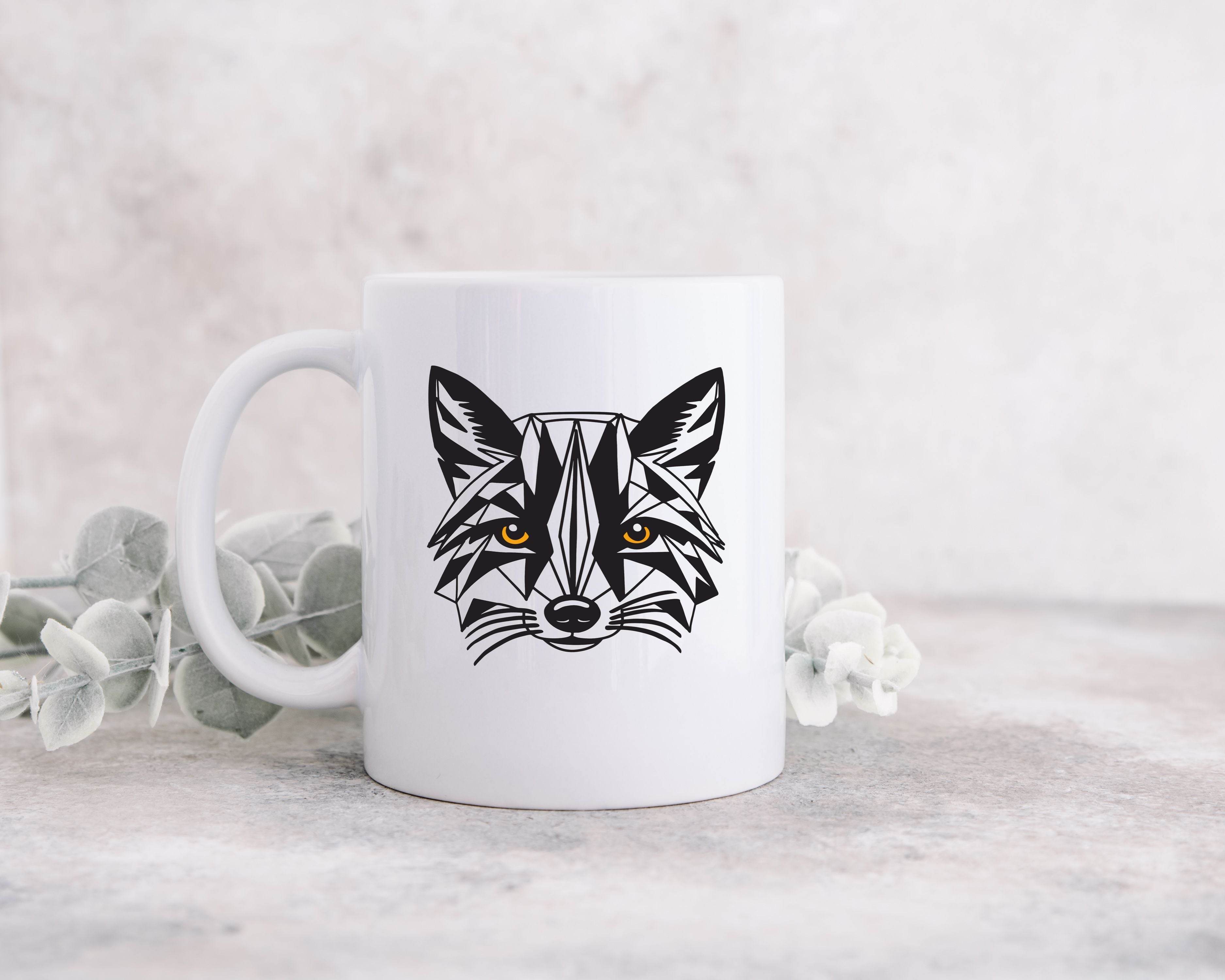 Plotterdatei Geometric Fox - Sewando