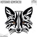 Plotterdatei Geometric Fox - Sewando