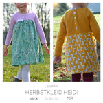 Herbstkleid Heidi Schnittmuster Kleid 50-170 - Sewando