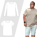 Schnittmuster Herren Shirt Gr. XS bis XXXL - Sewando
