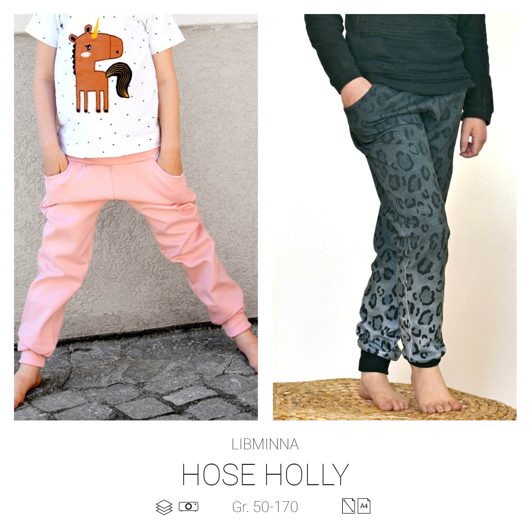 Hose Holly Schnittmuster 50-170 - Sewando