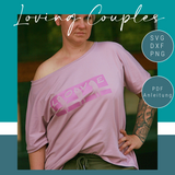 Plottervorlage "Loving Couples" Plotterdatei
