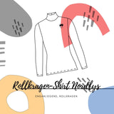 Schnittmuster Rollkragen-Shirt Nordlys Gr. 32-50 - Sewando