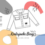 Schnittmuster Kinderjacke Boxy Gr. 74-164 - Sewando