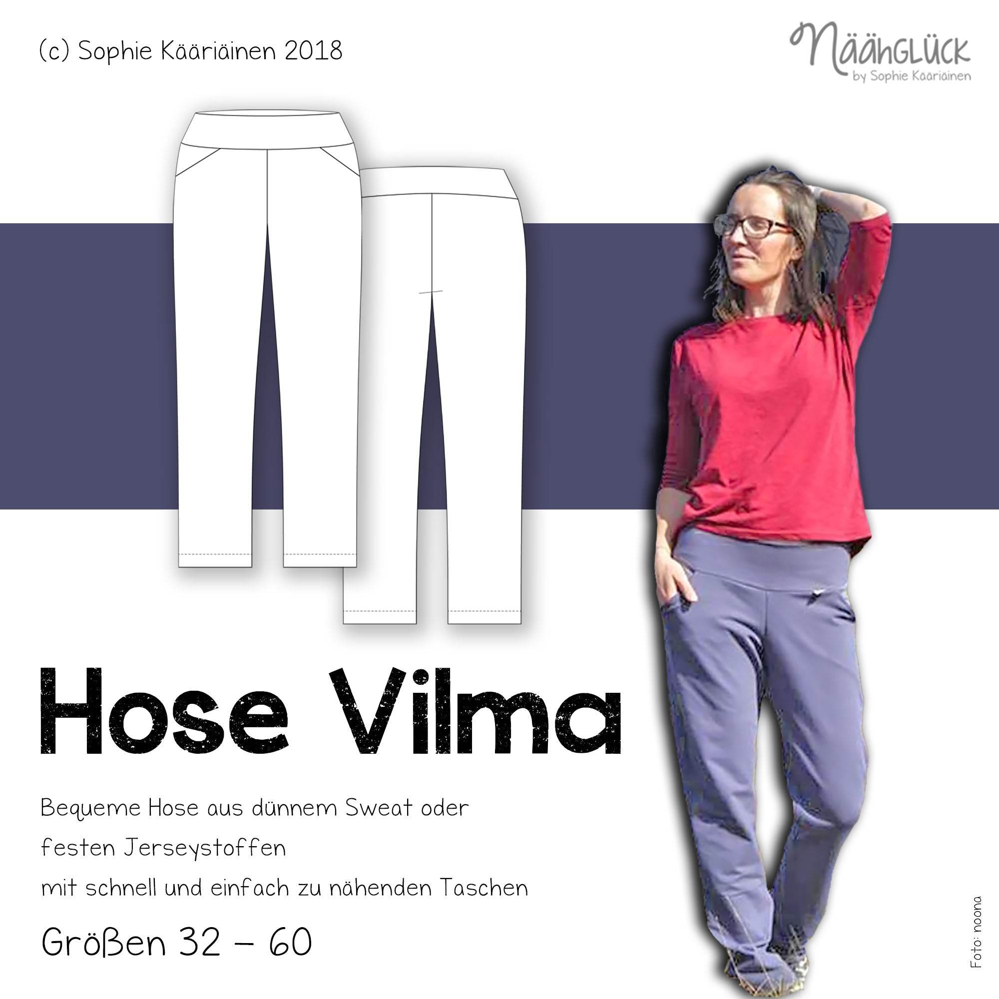 Damenhose Vilma - Größen 32 - 60 - Sewando