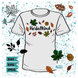 Plotterdatei "Herbstkind" dxf, svg, jpeg